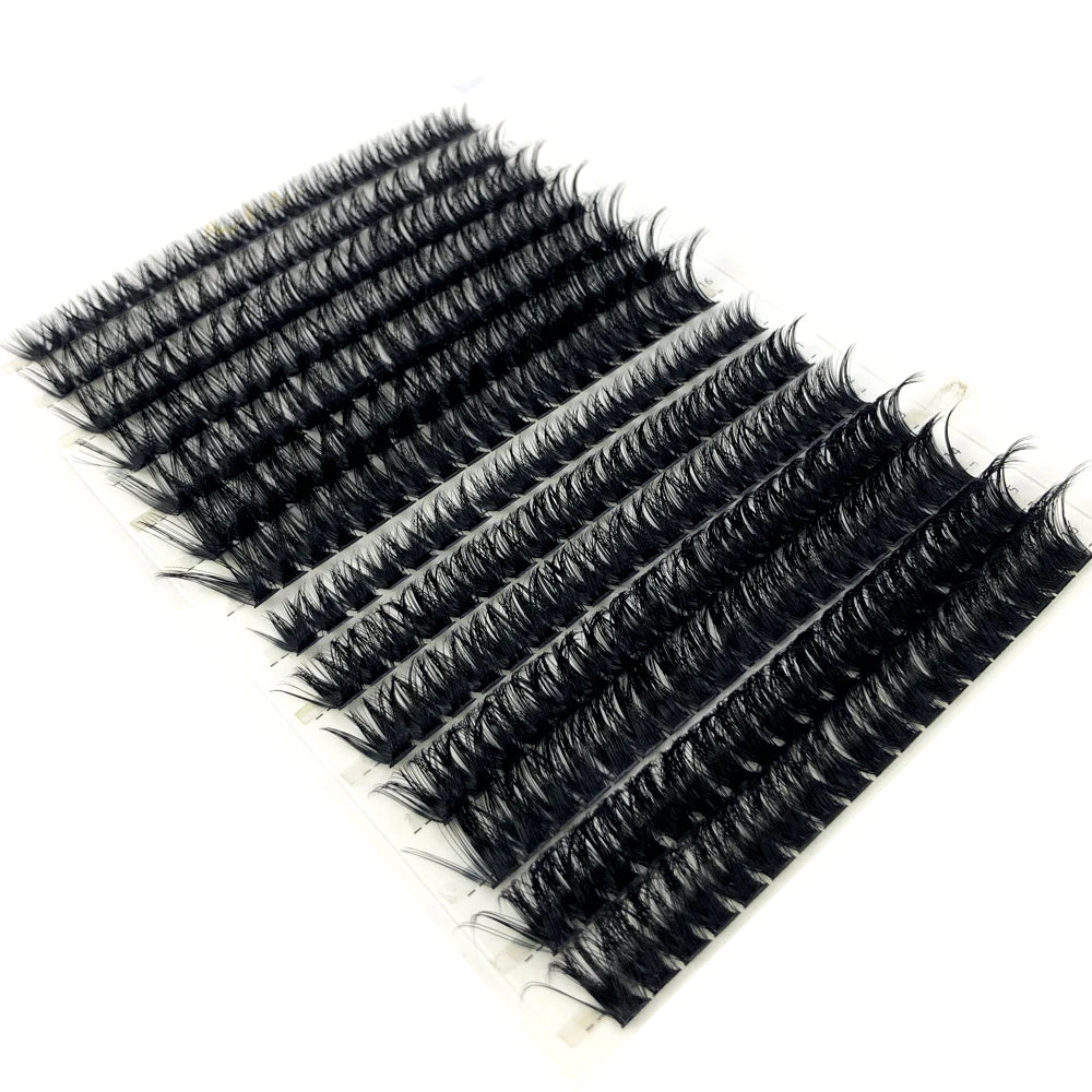 30D 40D 60D 80D Mixed Tray Individual Lashes 3D Russia Volume Eyelashes Soft Natural Lashes Mink Lash Cluster False Eyelashes