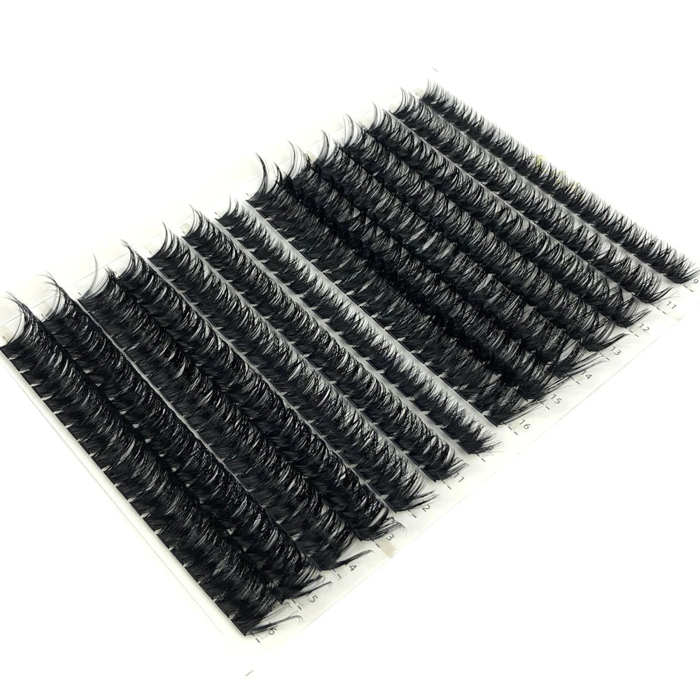 30D 40D 60D 80D Mixed Tray Individual Lashes 3D Russia Volume Eyelashes Soft Natural Lashes Mink Lash Cluster False Eyelashes