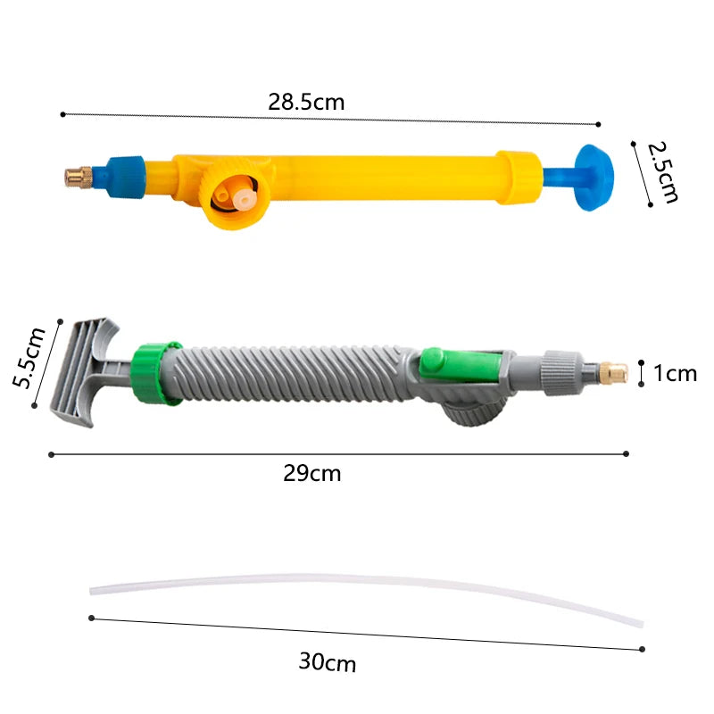 High Pressure Air Pump Manual Sprayer Adjustable Drink Bottle Spray Head Nozzle Sprayer Agriculture Tools