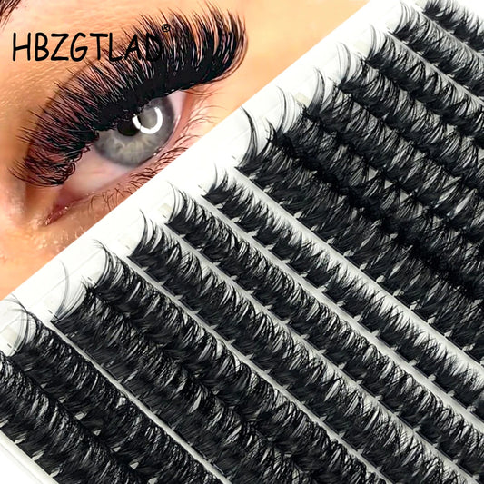 30D 40D 60D 80D Mixed Tray Individual Lashes 3D Russia Volume Eyelashes Soft Natural Lashes Mink Lash Cluster False Eyelashes