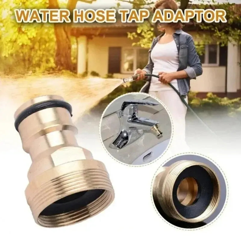 1/2/5PCS Universal Tap Kitchen Adapters Brass Faucet Watering Garden Tools Tap Connector Mixer Hose Adapter Basin Fitting