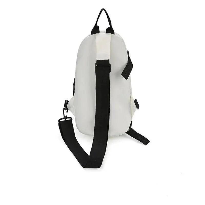 Autumn and Winter Nylon Chest Bag Trendy and Fashionable Women's Shoulder Bag Sports and Leisure Men's Oblique Straddle Bag