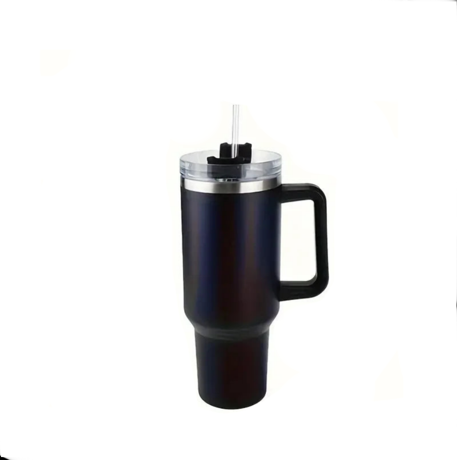 1PC Bingba Cup Car Large Capacity Portable Handle Cup Stainless Steel Insulation Cup CoffeeInsulation Cup  Insulation Cup 40oz